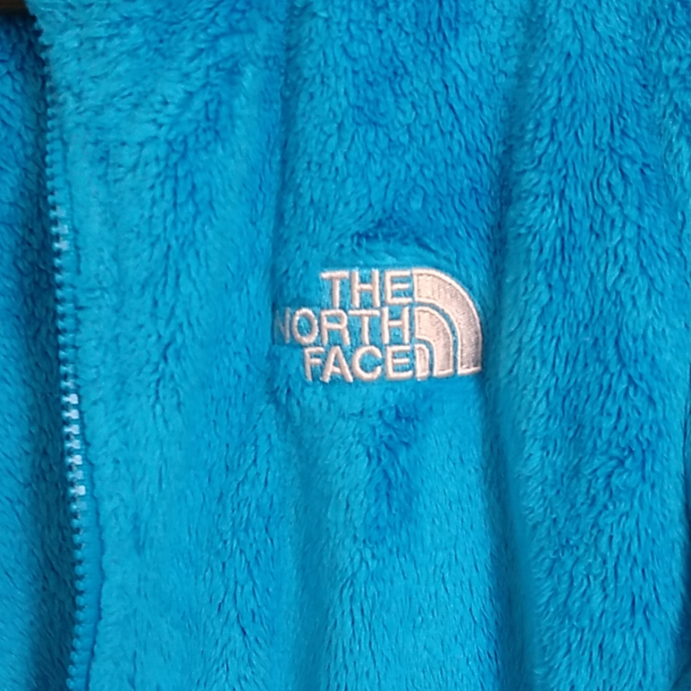 North Face turquoise jacket